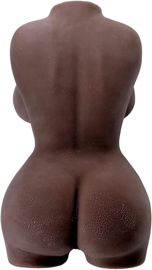 Realistic Chocolate Brown Sex Doll Torso for Full Bodied Play