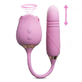The Pink Jumping Rose Vibrator