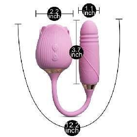 The Pink Jumping Rose Vibrator