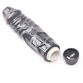 Black 8.7'' Fat Realistic Penis Vibrator