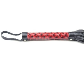 Embossed Whip in Red