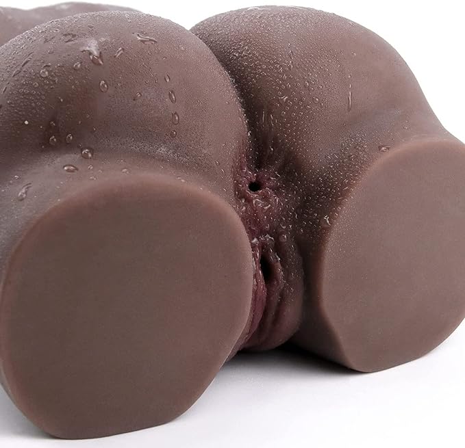 Realistic Chocolate Brown Sex Doll Torso for Full Bodied Play