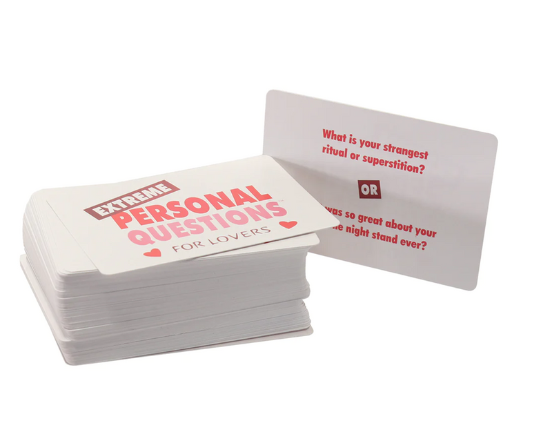 Extreme Personal Questions for Lovers Card Game
