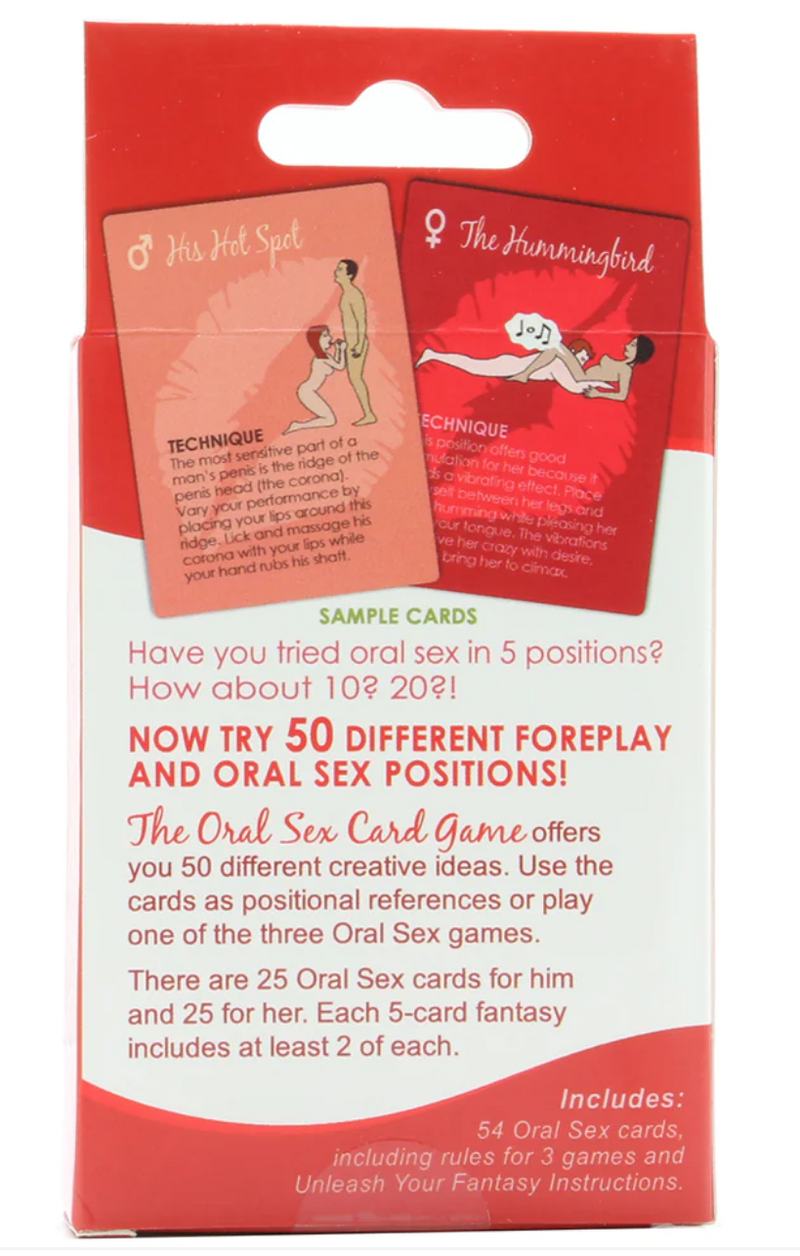 The Oral Sex Adventures Card Game