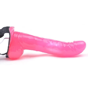 10 Function G-Spot Vibrating Curved Dildo with Harness