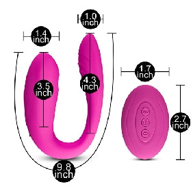 10 Speed Rechargeable Clitoral Sucking Vibrator with Remote Control