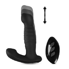 7 Speed Vibrating Anal Vibrator with Thrusting Function & Remote Control