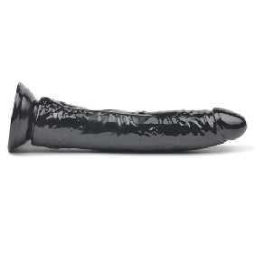 8.3'' Black Ink Realistic Dildo with Suction Cup