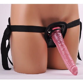8.3'' Clear Pink Realistic Dildo with Suction Cup