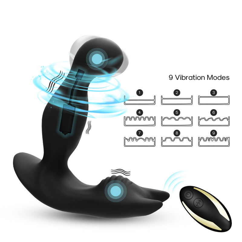 Vibrating Prostate Massager w/ Remote Control