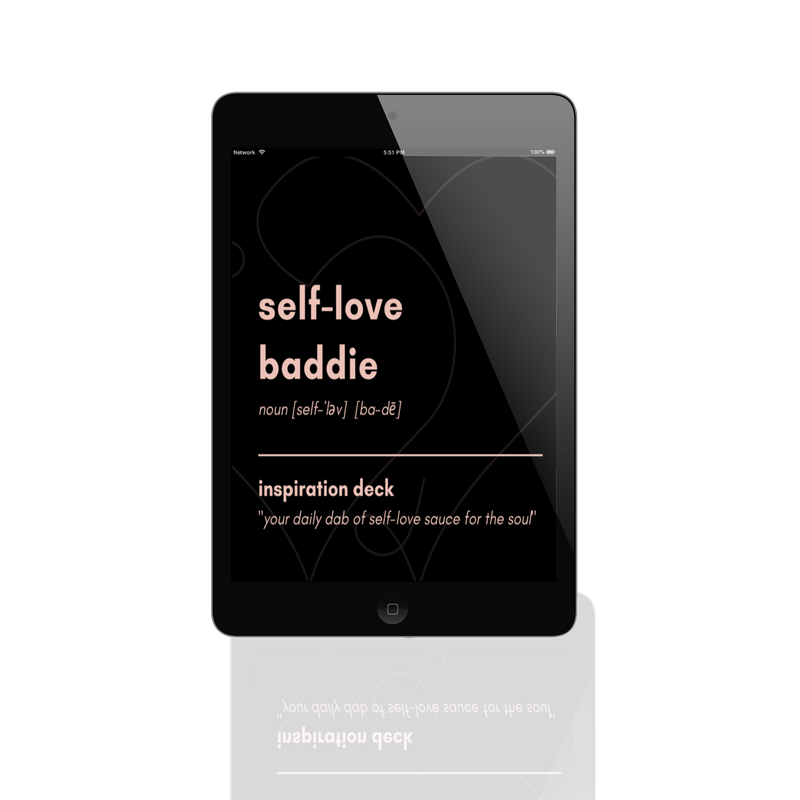 Self-Love Baddie Inspiration Deck